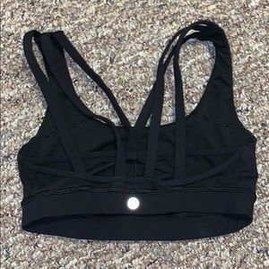 Size 2 Lululemon Sports Bra In Black.